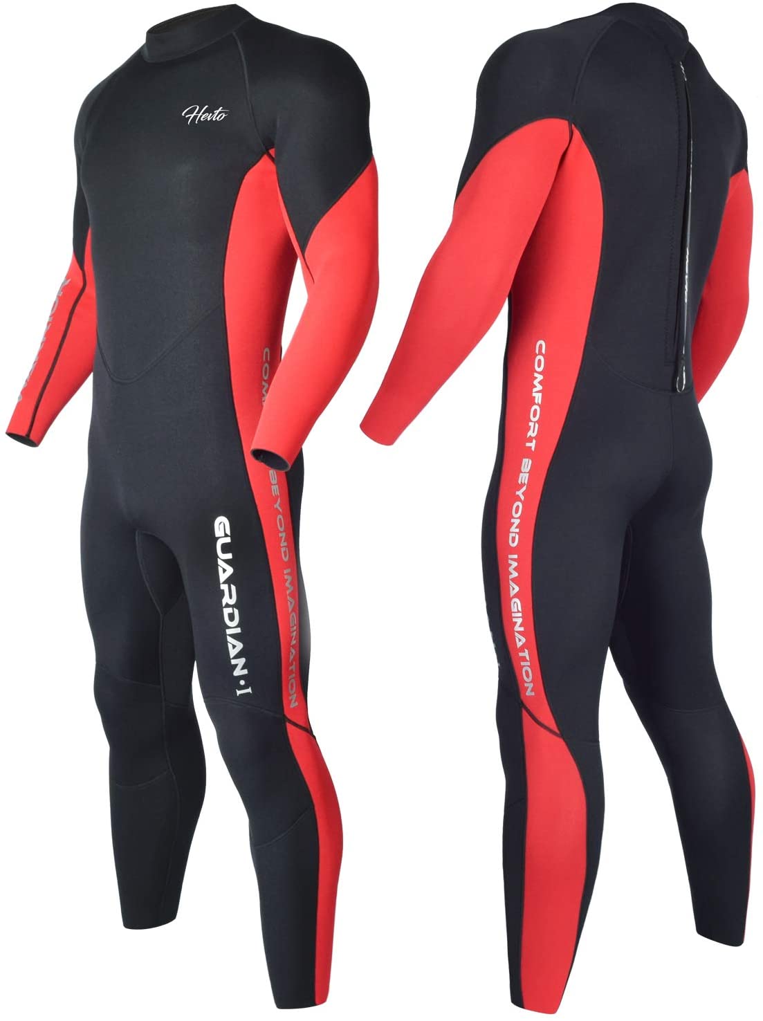 Hevto Wetsuits Men and Women Guardian 3mm Neoprene Full Scuba Diving S –  The Holiday Dazzle
